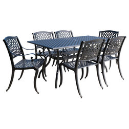 Traditional Outdoor Dining Sets by GDFStudio