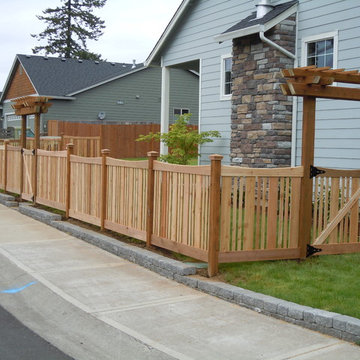Custom Cedar Fence