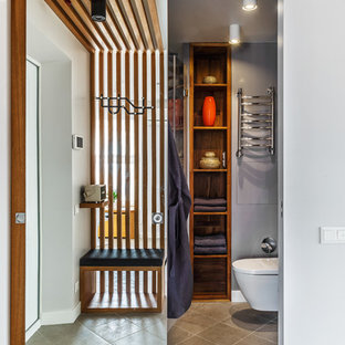 Idéer för funkis hallar, med vita väggar