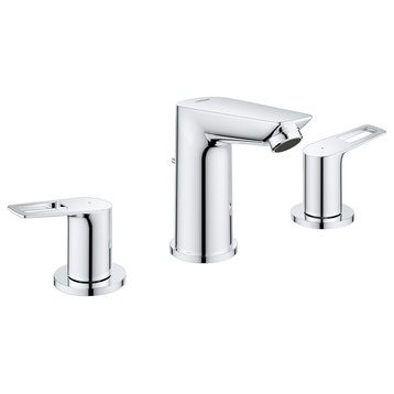 Grohe 20 225 1 BauLoop 1.2 GPM Widespread Bathroom Faucet - Starlight Chrome