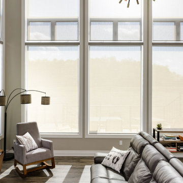 Emmett Road Custom Home - Living Room