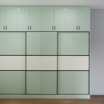 Mint Panel Wardrobe