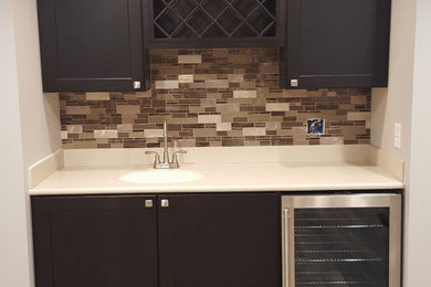 Example of a home bar design in Philadelphia