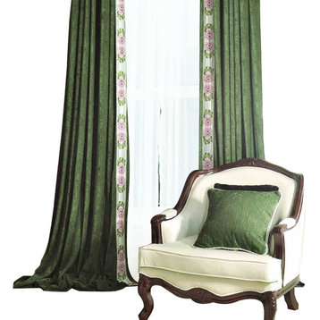 Luxurious Window Curtain, Valerie Dance, 76"x96"