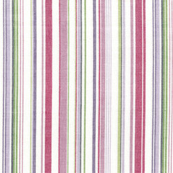 ROTH & TOMPKINS TEXTILES - Hilary Fabric, Mulberry, 54''x36'' - Upholstery Fabric