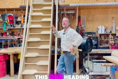 White Oak Stair in LA