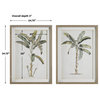 Uttermost Banana Palm Framed Prints, Set/2