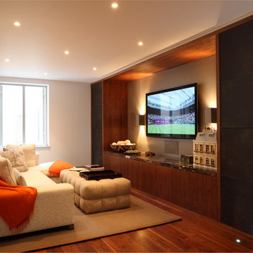 Great basement space below a Victorian terraced house in Clapham.