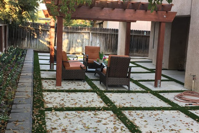 This is an example of a contemporary landscaping in Other.