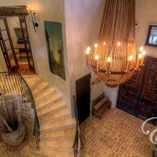 Brick floor