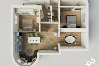 Planimetrie 3D Appartamento Privato