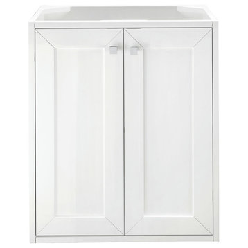 Chianti 24" Single Vanity Cabinet, Glossy White