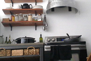 Industrial Oven Hood and shelves