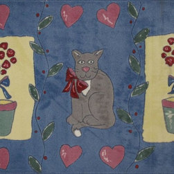 LA Rug Inc - Cat & Pot - Kids Rugs