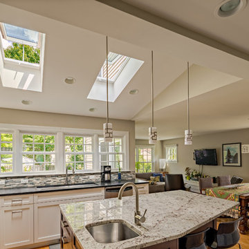 Kitchen Addition with Skylights
