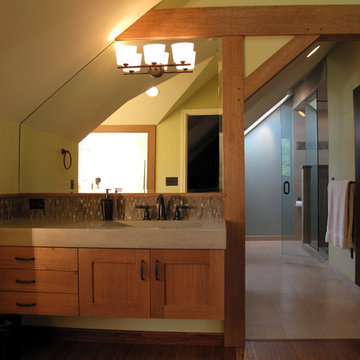 Contemporary Sustainable Master Bath