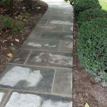 Flagstone Sidewalk
