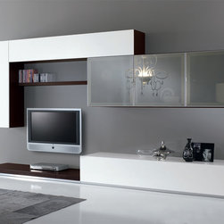 Spar Exential Wall Unit SP-Composition Y41 - $4,589.00 - Entertainment Centers And Tv Stands