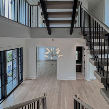 Project #122 | Freestanding Steel & Wood Staircase