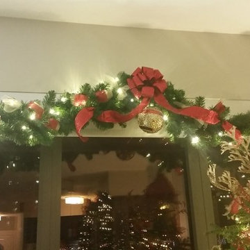 Dee Snider's High Rise Decorated for the Holidays