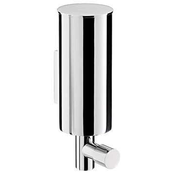 Wall Mounted Polished Chrome Soap Dispenser, System 3521.001.02