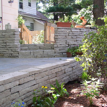Raised Patio and Entryway
