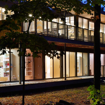 Prefab Cottage for Two Families