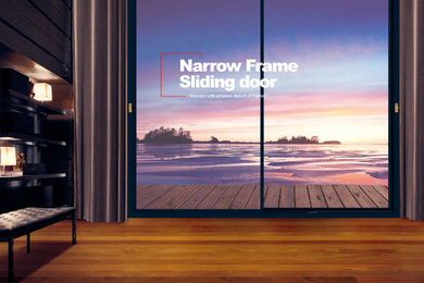 Narrow Frame Sliding Door