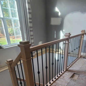 New Staircase - Contemporary Railing Installation