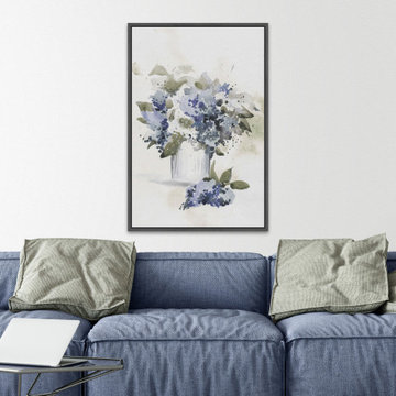 "Autumn II" Floater Framed Painting Print on Canvas