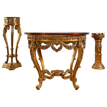 Magnific 41" Round Foyer Table