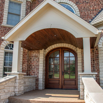Outdoor Screen Room, Deck, and Front Entrance