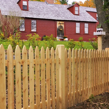 Cedar Picket Fence