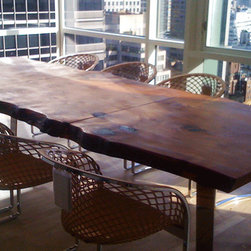 Custom Made Wood Dining Room Table - Dining Tables