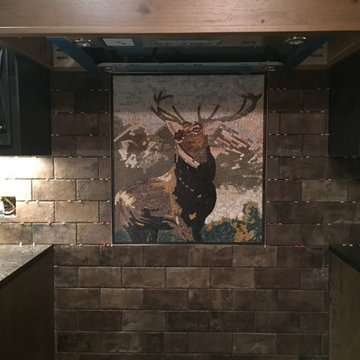 Mosaic Art, Reindeer I Mozaico