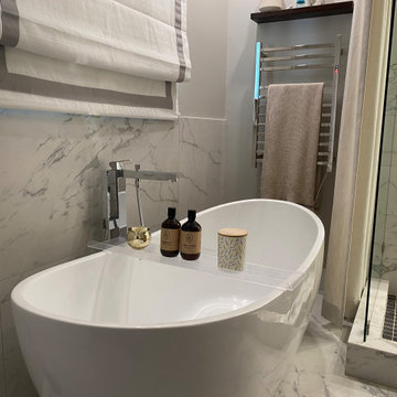 Unique Shower Insert Bathroom Remodel