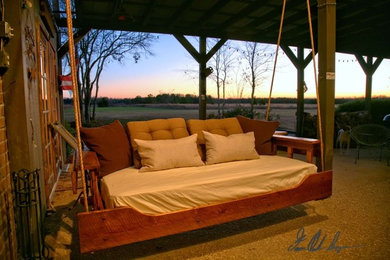 R&R Reclaimed Wood Swing Bed