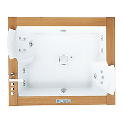 AURA PLUS STONE/WOOD - Bathtubs
