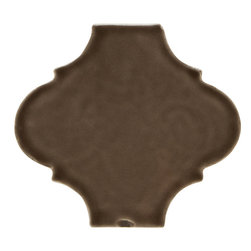 Tuileries Arabesque in Chocolat - Tile