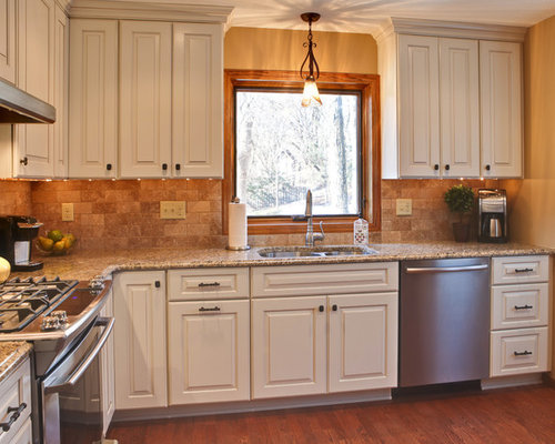 Ivory-Glazed Cabinets Ideas, Pictures, Remodel and Decor