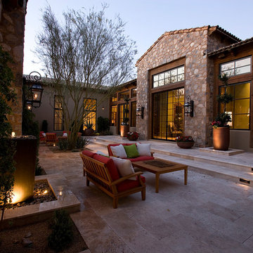 Silverleaf Ranch Hacienda Courtyard