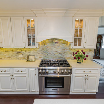 Painted White Kitchen Cabinets
