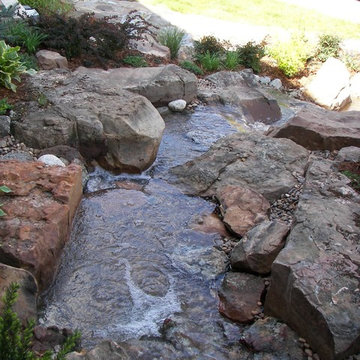 Pondless Waterfalls Ideas for your Oklahoma Landscape