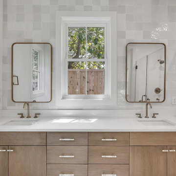 Encinitas Bathroom Remodel - Traditional-Contemporary Blend