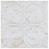 Aevum Ornato White Ceramic Wall Tile