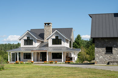 Traditional exterior home idea in Burlington