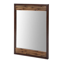 Xylem Bambu Bathroom Mirror - Bathroom Mirrors