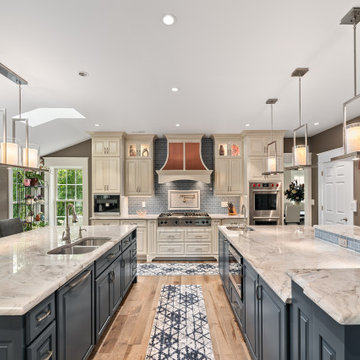 Abstract Quartzite Kitchen