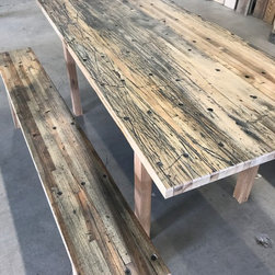 Kitchen Table using reclaimed wood - Products
