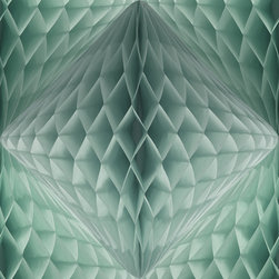 Pom Pom, Mint - Wallpaper